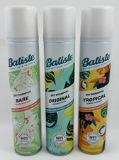 3 Batiste Dry Shampoo Tropical Exotic Coconut, Tropical  Original 4.23 Oz Each