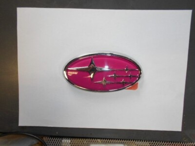 Subaru Forester SK9/SKE Type D E CUSTOM 6 stars pink emblem front