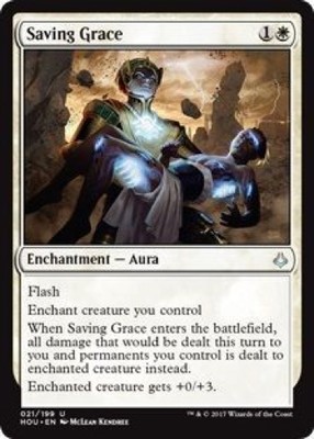 4 x Saving Grace (021/199) - Hour of Devastation - Uncommon 