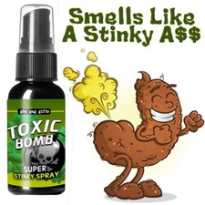 Liquid Fart Spray Stink Bomb Smelly Ass Toxic Bomb Crap Gag Prank Joke