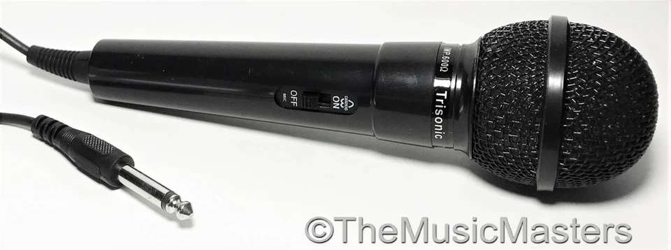 Handheld Dynamic Karaoke Computer MICROPHONE Vocal DJ PA Mic Extra Plug Adapter - Image 2 of 4