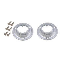 Image of WARDROBE RAIL WARDROBE ROUND HANGING RAILS 25MM WITH FREE ENDS & SCREWS