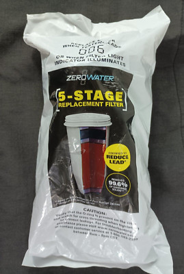 Zero Water ZR-006 Replacement Filter 5 Stage Advanced Filtration New Sealed