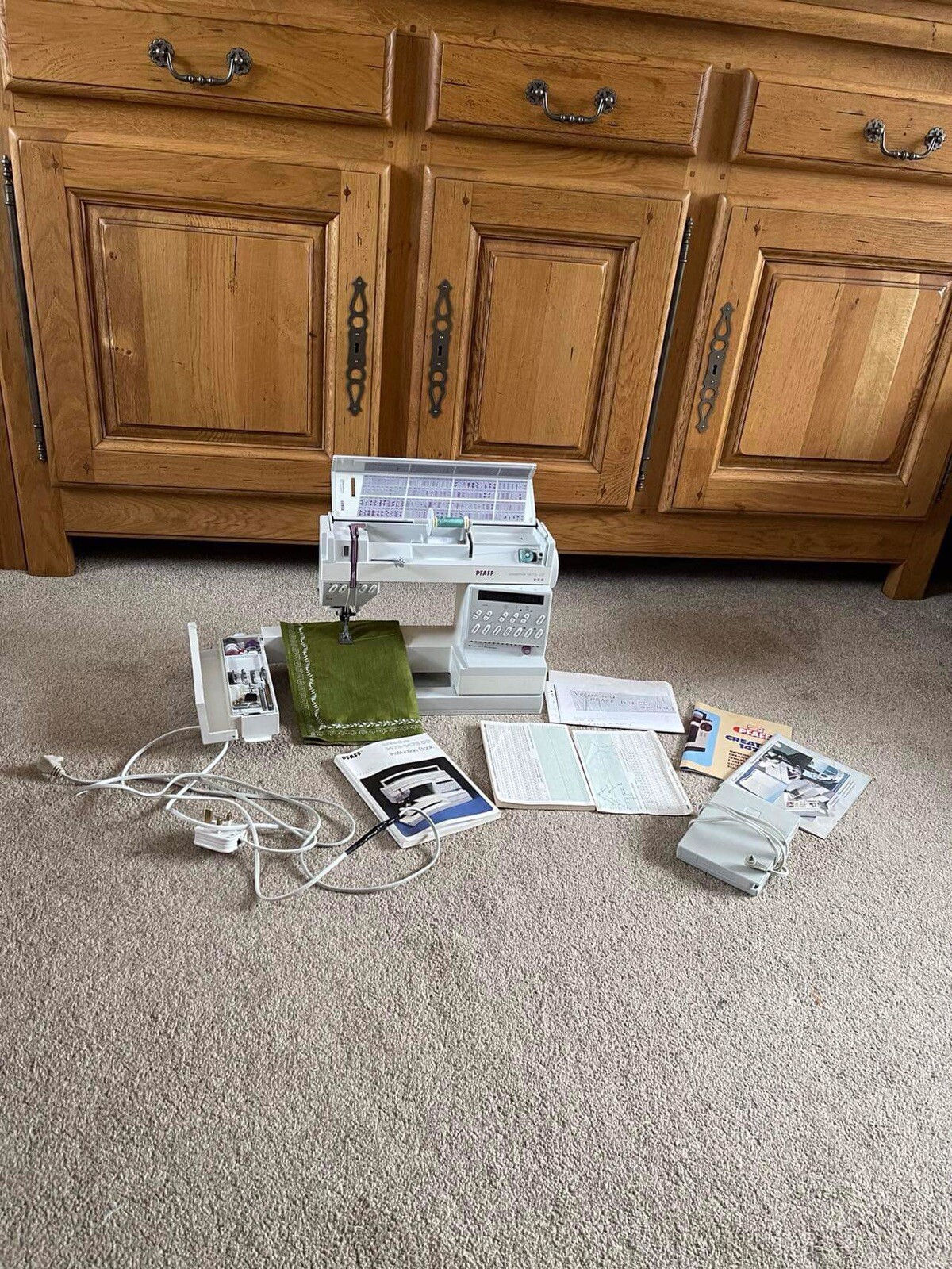PFAFF CREATIVE 1473 CD PORTABLE DIGITAL SEWING MACHINE VGC eBay