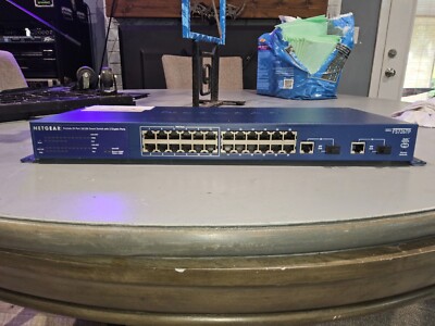 NetGear  ProSafe (FS726TPNA) 24-Ports External Switch Managed