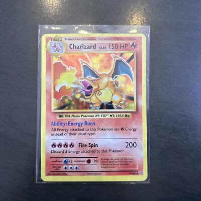 Charizard 11/108 Holo XY Evolutions Pokemon Card NM/LP | eBay