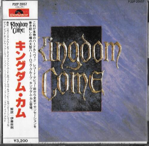 KINGDOM COME s/t 1988 JAPAN 1ST PRESS CD OBI P32P 20157 STONE FURY Led Zeppelin - Zdjęcie 1 z 2