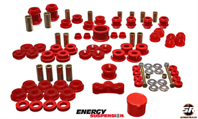 Energy Suspension 16.18105R Complete Suspension Bushings For 94-01 Acura Integra