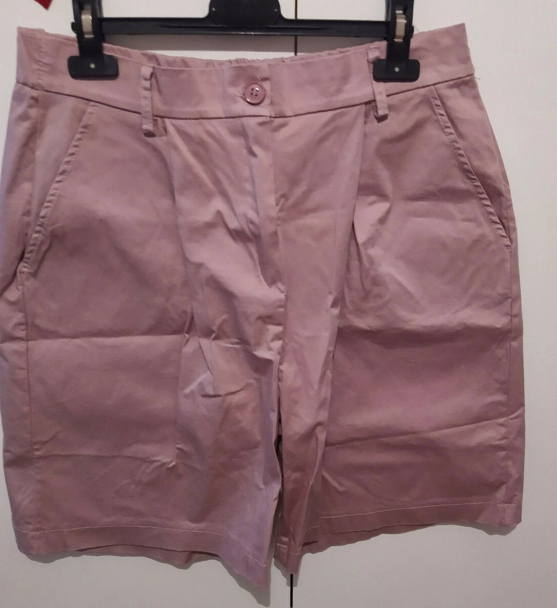 BERMUDA PANTALONCINO PIAZZA ITALIA TG L DONNA RAGAZZA ROSA SALDI USATO MODA