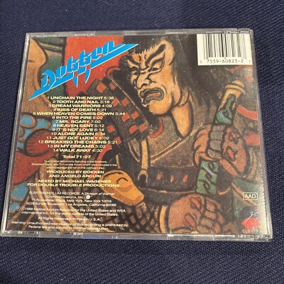 Dokken - Beast from the East - Dokken CD. Elektra 9 60823-2