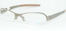 Meyer 2032 11 Silver-Pewter Metallico Occhiali Telaio Titanio 51-16-134 Germania