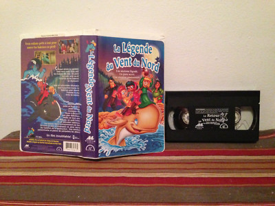 The return of the north wind La legend du vent du nord VHS clamshell FRENCH 
