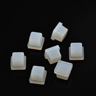 Silicone Cell Cover Glass Cuvette Lid Quartz Stopper For Size 10mm*10mm Cuvette