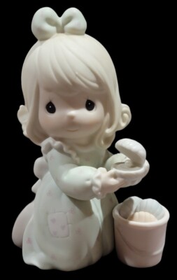 Precious Moments 531111 ''It Is No Secret What God Can Do'' Pearl Sea Enesco - KS