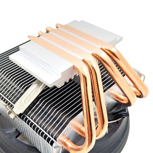 SNOWMAN 4 Heat Pipes CPU Cooler 120mm PWM 4 Pin PC Radiator Quiet Cooling Fan - Afbeelding 6 van 14