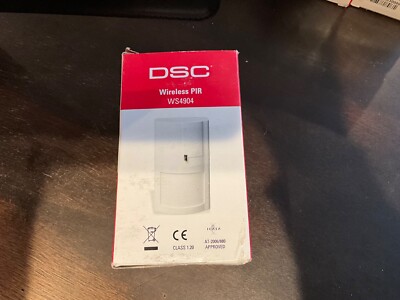 DSC WIRELESS PIR WS4904 MOTION DETECTOR (NEW IN BOX)
