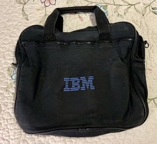 VTG 90s Y2K IBM Computer BPEC97 Employee Own Soft Briefcase Laptop Messenger Bag