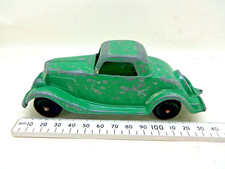 Vintage 1930s Hubley 2-Door Coupe Toy Car no. 404 Cast Body