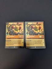 2X Disney Lorcana Mike Wazowski Heroic Climber 18/207 Super Rare Foil