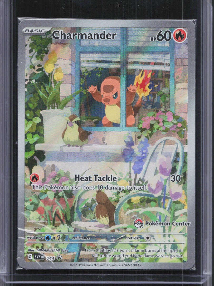 SV: Scarlet & Violet Promo Cards #044 Charmander POKEMON CENTER | eBay
