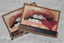 2 x MAC Mini Lipglass - 301 OH BABY - .08oz/2.4g new in box