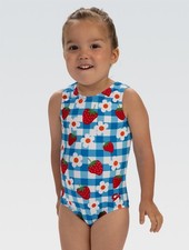 GK Elite Gymnastics Leotard Child Medium CM 6/8 Dance Ballet Bodysuit Costume