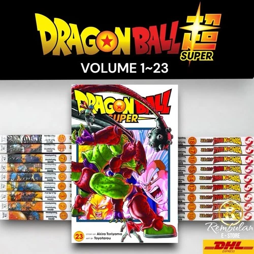 Dragon Ball Super Manga Vol.1-23 Juego Completo de Cómics Inglés NUEVO ENVÍO RÁPIDO