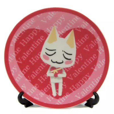 Sony Computer Entertainment Dokodemo Issho Toro 2006 Valentine Plate 13cm For Ag