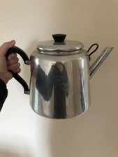 Extra Large Vintage Metal Teapot