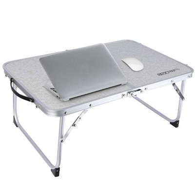 White Foldable Laptop Table Bed Lightweight Small Lap Desk Tray Eating