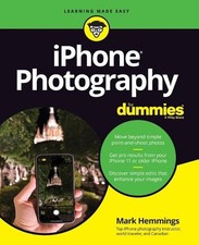 Image of iPhone Photography For Dummies by Mark Hemmings (English) Paperback Book