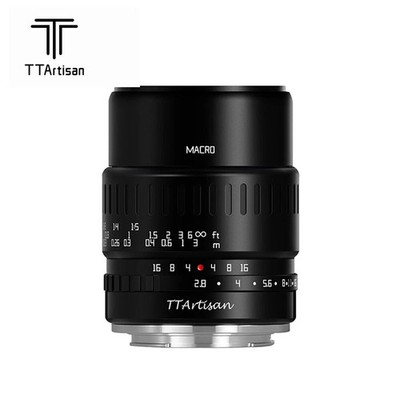 TTArtisan 40mm F2.8 APS-C Macro Lens for Sony E Nikon Z Fuji X M43 Canon RF-S/