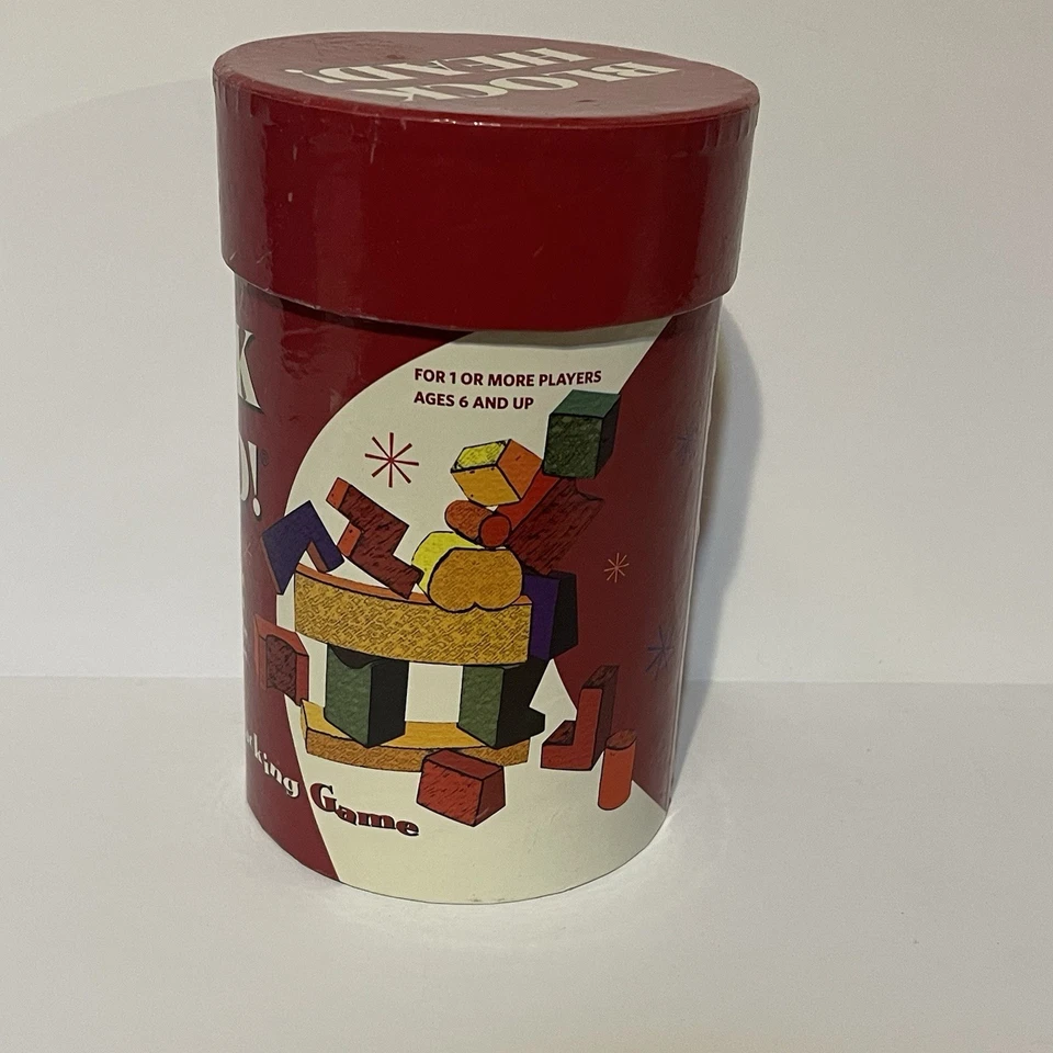 Pressman Block Head The Original Stacking Game Complete - Image 2 of 3