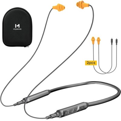 Bluetooth Earplug Headphones, Neckband Ear Protection Work earbuds-29db Noise...