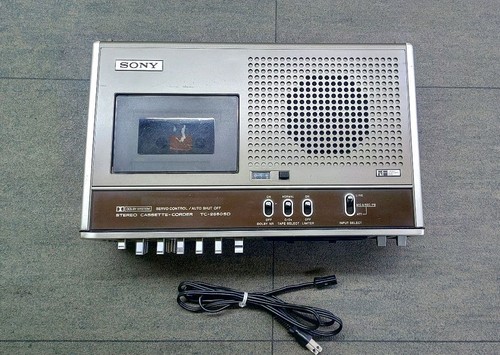 Sony TC-2850SD Cassette Deck Vintage Audio Tape Recorder Tested Working