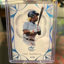 2024 Leaf Trinity - Tre' Morgan #185 Platinum /25 (RC)