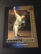 1998 Pinnacle Zenith Gold Impulse 5x7 Hideo Nomo #Z30 /100