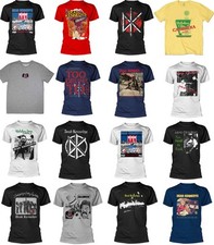 T-shirt ufficiale Dead Kennedys Holiday In Cambodia punk band logo Uber tutto nuovo