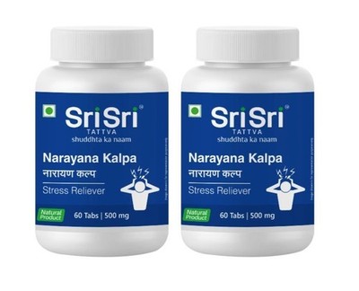 (Pack of 2)  Sri Sri Tattva Narayana Kalpa (60 Tabs Each)