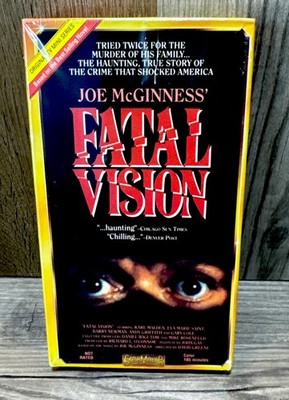 VINTAGE 1992 HTF SEALED FATAL VISION STAR MAKER NBC TV MINISERIES VHS TAPE RARE