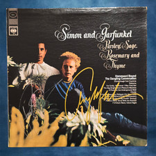 Simon And Garfunkel - signed  vinyl record - Parsley Sage Rosemary and Thyme