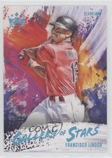 2020 Panini Diamond Kings Gallery of Stars Holo Blue 56/99 Francisco Lindor 1b8