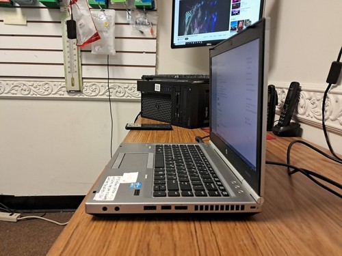 14.1" HP Elitebook 8470p Laptop Windows 10 Pro Core i5 2.6ghz 16gb 500 GB Hdd - Picture 3 of 7