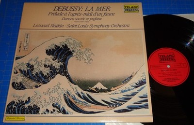 Leonard Slatkin DEBUSSY La Mer/Prelude a l'apres-midi d'un faune Telarc DG-10071