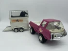 Vintage 1970’s Tonka Stables Pickup, Trailer and Horses