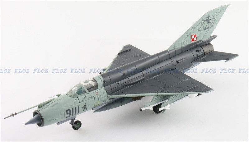 1:72 for HOBBY MASTER MIG21MF Polish Air Force 9111 3 ELT Poznan-Kresiny Poland