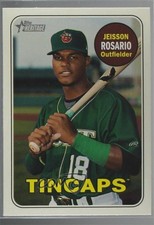 2018 Topps Heritage Minor League Edition Glossy Jeisson Rosario #37 6p0