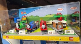 LEGO Thomas and Friends STORE DISPLAY CASE  5554,  5556,  5555, 5552 RARE DUPLO
