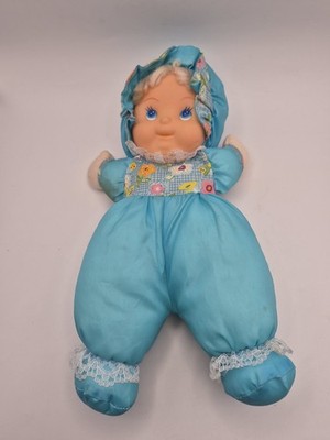 Vintage Doll 1992 Gentle Dreams Soft Body Blue Eyes Numbers Baby Lovey Toy Blond
