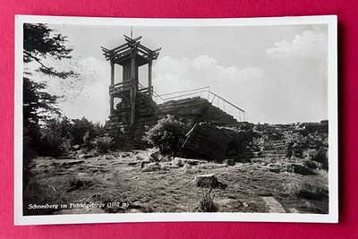 Foto AK Bayern 1934 Schneeberg im Fichtelgebirge     ( 169587